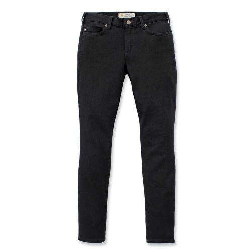 Carhartt Womens Layton Slim Fit Denim Work Jeans Trousers 10 - Waist 31' (79cm), Inside Leg 31-32'