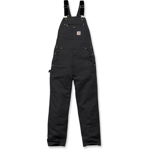 Carhartt Mens Cotton Triple Stitched Durable Bib Overalls Waist 30' (76cm), Inside Leg 30' (76cm)