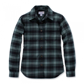 Carhartt Womens Hamilton Flannel Cotton Shirt S - Bust 34-35' (86-89cm)