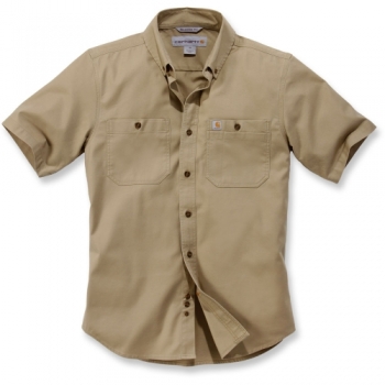 Carhartt Mens Rugged Flex Rigby Short Sleeve Work Shirt XXL - Chest 50-52' (127-132cm)