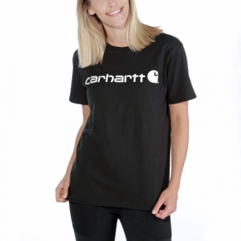 Carhartt Womens Workwear Logo Graphic Short Sleeve T Shirt M - Bust 36-37' (91-94cm)