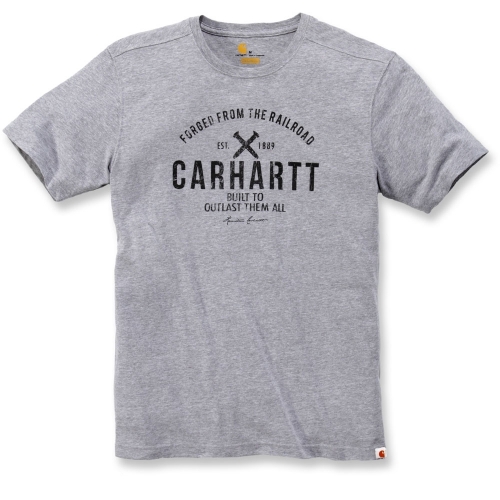 Carhartt Mens Emea Outlast Graphic Short Sleeve T Shirt S - Chest 34-36' (86-91cm)