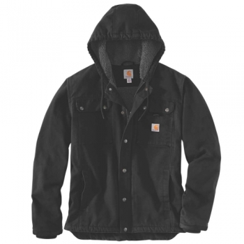 Carhartt Mens Bartlett Sherpa Lined Cotton Work Jacket S - Chest 34-36' (86-91cm)