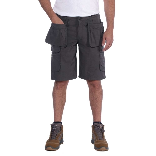 Carhartt Mens Steel Relaxed Fit Multipocket Cargo Shorts Waist 40' (102cm)