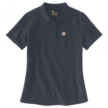 Carhartt Womens Short Sleeve Workwear Casual Polo Shirt L - Bust 38-40' (96.5-101.5cm)