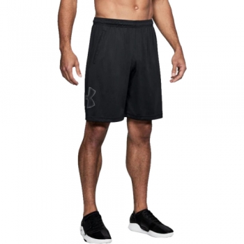 Under Armour Mens Tech Loose Fit Wicking Graphic Shorts L- Waist 34-36' (86.4-91.4cm)