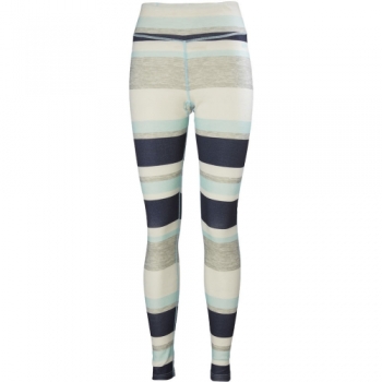 Helly Hansen Womens Merino Mid Graphic Baselayer Trousers M - Waist 29-31.5' (74-80cm), Leg 31-32'