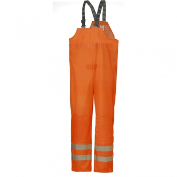 Helly Hansen Mens Narvik Bib Hi Vis Waterproof Trousers/Dungarees  XS - Waist 30', Inside Leg 31'