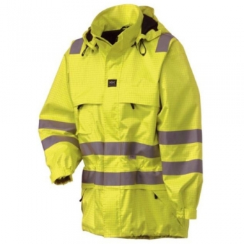 Helly Hansen Mens Rothenburg III Class 3 Hi Vis Workwear Coat Jacket 3XL - Chest 52' (132cm)