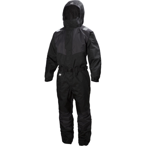 Helly Hansen Mens Leknes Suit Full Body Hooded Workwear Coveralls C64 - Waist 45.5', Inside Leg 34.5'