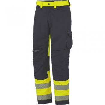 Helly Hansen Mens York Reinforced Class 1 Hi Vis Workwear Trousers C52 - Waist 36', Inside Leg 32.5'