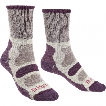 Bridgedale Womens Hike Lightweight Coolmax Walking Socks M - UK 5-6.5 (EU 38-40, US 6.5-8)