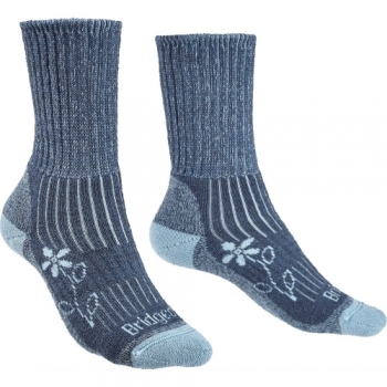 Bridgedale Womens Hike Midweight Merino Walking Socks M - UK 5-6.5 (EU 38-40, US 6.5-8)