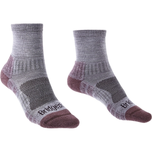 Bridgedale Womens Hike Lightweight Merino Wool Ankle Socks Medium - UK 5-6.5 (EU 38-40, US 6.5-8)