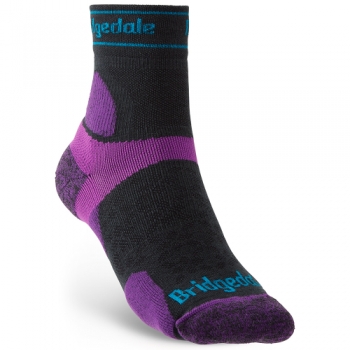 Bridgedale Womens Trail Run Ultra Light T2 Merino Socks Small - UK 3-4.5 (EU 35-37, US 4-6)