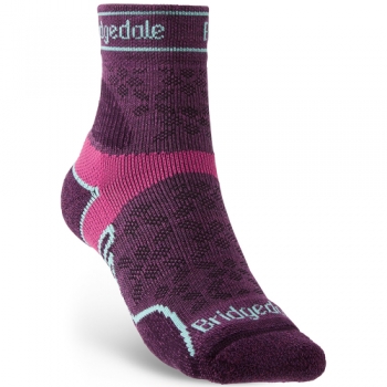 Bridgedale Womens Trail Run Light T2 Merino Sport Socks Small - UK 3-4.5 (EU 35-37, US 4-6)