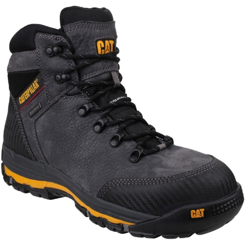 CAT Workwear Mens Munising 6' Waterproof Leather S3 Safety Boots UK Size 12 (EU 47, US 12.5)