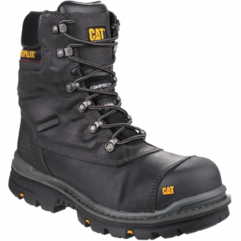 CAT Workwear Mens Premier Waterproof Leather S3 Safety Boots UK Size 11 (EU 46, US 11.5)