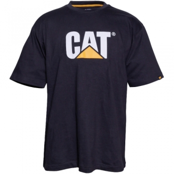 CAT Workwear Mens Classic Trademark Durable Shape Retaining T-Shirt 3XL - Chest 54 - 57' (135 - 140cm)