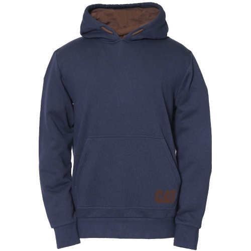 Caterpillar Mens Cotton Blend Warm Drawcord Basic Hoodie XXL - Chest 47-49' (119-124cm)