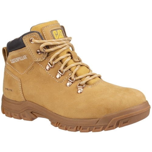 Caterpillar Womens Mae Steel Toe Waterproof Work Boots UK Size 4 (EU 37)