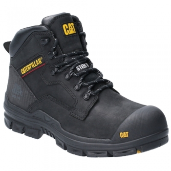 CAT Workwear Mens Bearing Leather Safety Boots UK Size 10 (EU 44)