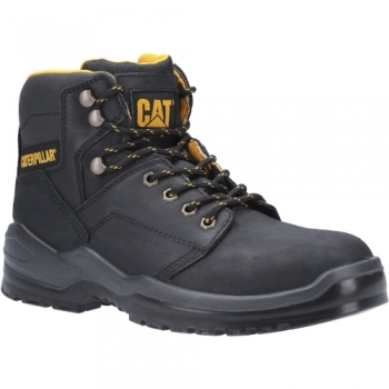 Caterpillar Mens Striver Lace Up Injected Safety Boots UK Size 9 (EU 43)