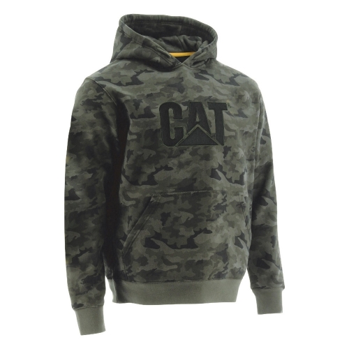 Caterpillar Mens Trademark Hooded Logo Work Sweatshirt 4XL - Chest 60-62' (152 - 157cm)