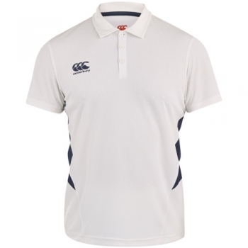 Canterbury Mens Wicking CCC Logo Cricket Polo Shirt S - Chest 37-39' (94-99cm)