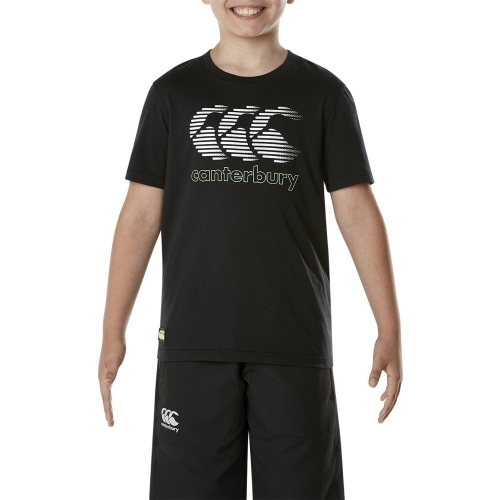 Canterbury Clothing Boys CCC Round Neck S-Sleeved Logo Graphic T Shirt 6 - Chest 23-24' (58.5-61cm)