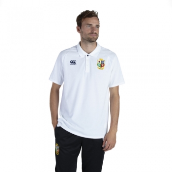 British & Irish Lions Mens Classic Pique Rugby Polo Shirt S- Chest 37-39' (94-99cm)