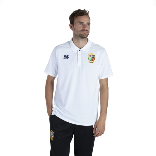 British & Irish Lions Mens Classic Pique Rugby Polo Shirt S- Chest 37-39' (94-99cm)