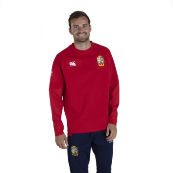 British & Irish Lions Mens Tech Drill Rugby Training Top 3XL - Chest 49-51' (124.5-129.5cm)