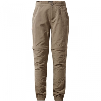 Craghoppers Boys NosiLife Terrigal Zip Off Walking Trousers 11-12 Years- Waist 25-26.5', (65-67cm)