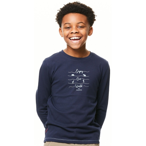 Craghoppers Boys NosiLife Jago Wicking Long Sleeved T Shirt 11-12 Years- Chest 29.5-31', (75-79cm)