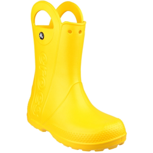 Crocs Girls/Boys Handle It Moulded Croslite Wellington Rain Boots UK Size 10 (EU 27-28, US C10)