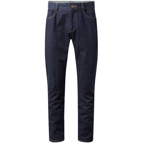 Craghoppers Mens Bardsey Cordura Cotton Polyamide Denim Jeans 40 - Waist 40' (102cm), Inside Leg 31'