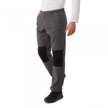 Craghoppers Mens Verve Durable Cargo Walking Trousers 40L - Waist 40' (102cm), Inside Leg 33'