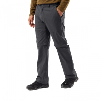 Craghoppers Mens Kiwi Pro II Convertible Walking Trousers 40S - Waist 40' (102cm), Inside Leg 29'