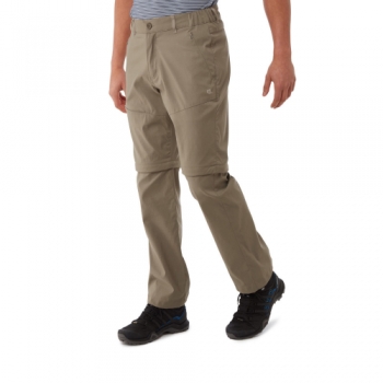 Craghoppers Mens Kiwi Pro II Convertible Walking Trousers 32R - Waist 32' (81cm), Inside Leg 31'