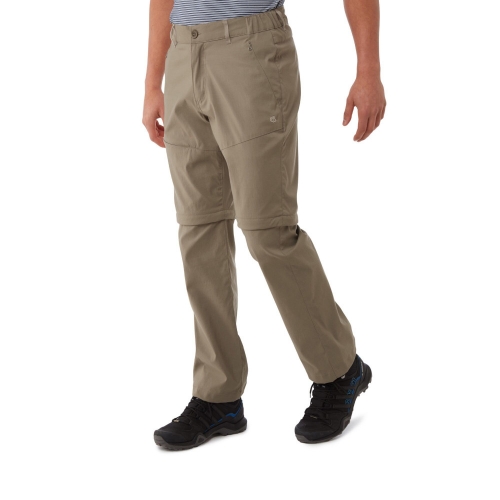 Craghoppers Mens Kiwi Pro II Convertible Walking Trousers 32R - Waist 32' (81cm), Inside Leg 31'