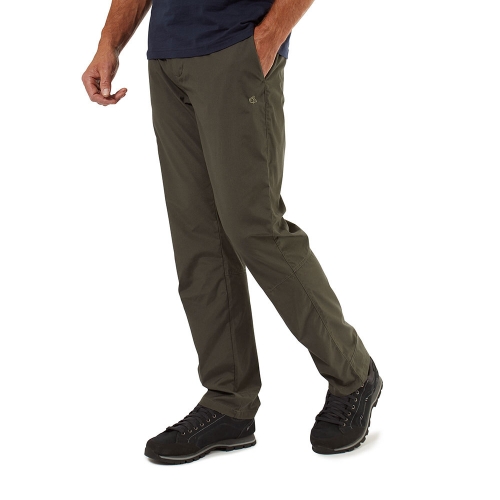 Craghoppers Mens Kiwi Boulder Slim Nosi Defence Trousers 30R - Waist 30' (76cm), Inside Leg 31'