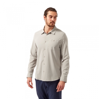 Craghoppers Mens NosiLife Hedley Long Sleeve Walking Shirt XL - Chest 44' (112cm)