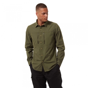 Craghoppers Mens Kiwi Boulder Long Sleeve Nosi Defence Shirt M - Chest 40' (102cm)