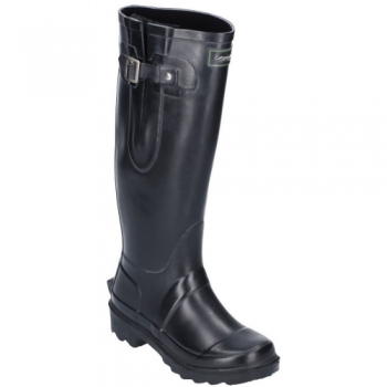 Cotswold Mens Windsor Pull On Buckle Welly Wellington Boots UK Size 3 (EU 35/36)