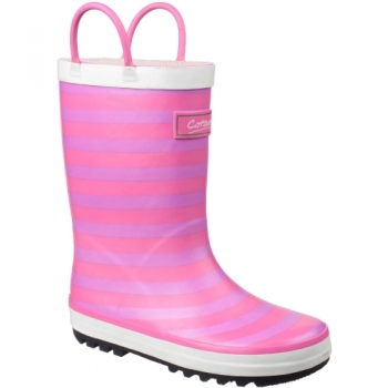 Cotswold Boys & Girls Captain Stripy Light Welly Wellington Boots UK Size 13 (EU 32, US 1)