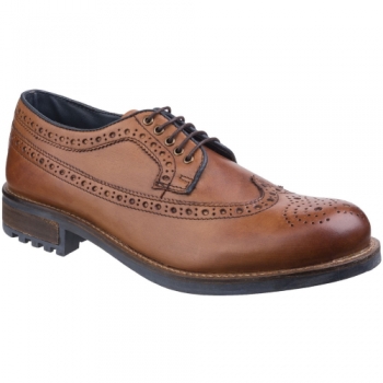 Cotswold Mens Poplar Lightweight Wing-Tip Brogue Oxford Dress Shoes UK Size 10 (EU 44, US 11)