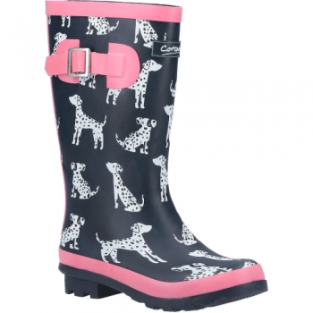 Cotswold Girls Spot Waterproof Wellington Boots UK 10 (EU 28)