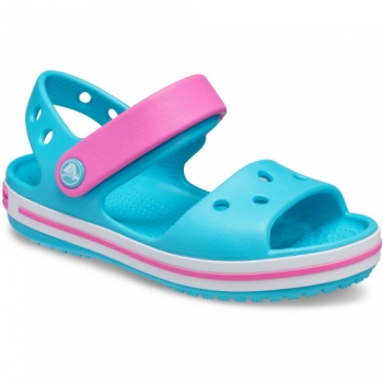 Crocs Girls Toddlers Crocband Slip On Molded Croslite Sandals UK Size 9 (EU 25-26, US C9)