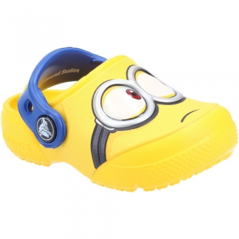 Crocs Boys Fun Lab Minions Croslite Clogs UK Size 4 (EU 21)